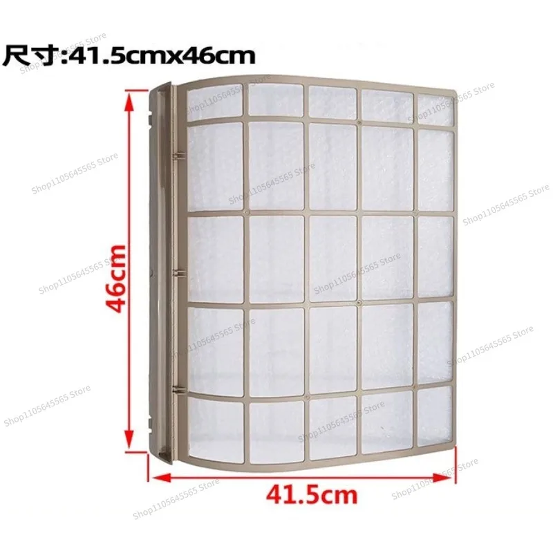 For Suitable for Cylindrical Air Conditioning 2P3P5P Filter Dust Screen Air Filter