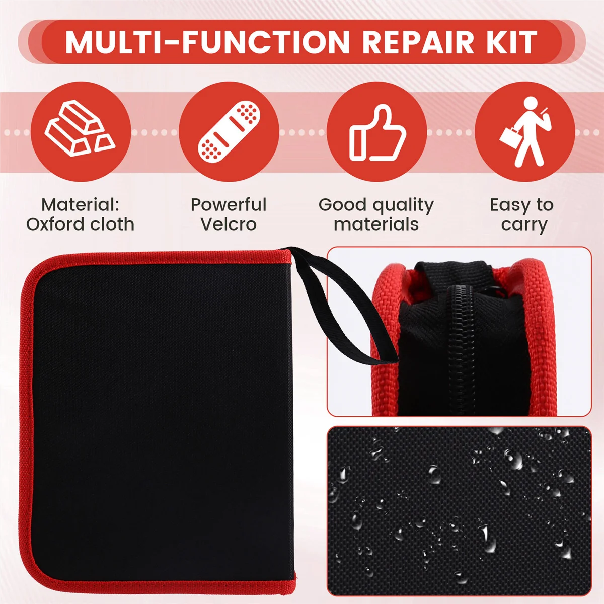 A002 S2 Extra Long Screwdriver Bits Storage Bag Power Tools Slotted Square Storage Bag