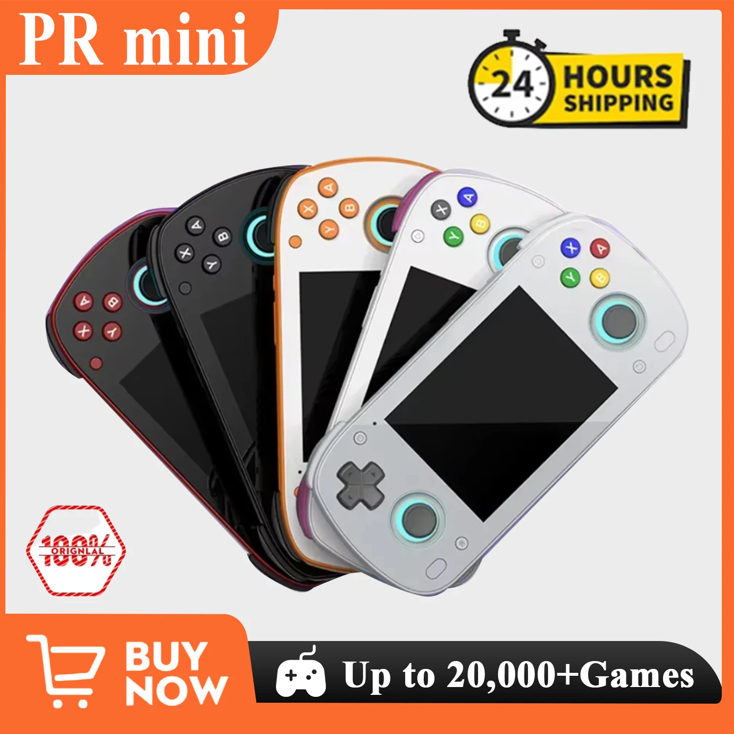 

Retroid Pocket RP MINI Handheld Game Players Game Console 3.7'' IPS Portable Video Retro Game Player Android 10 WIFI6 Wireless