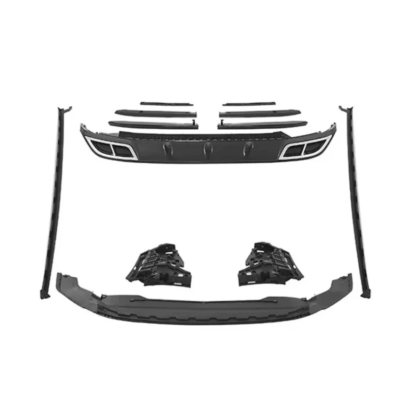 

KSEEK Full Body Kiy Car Bumpers Facelif Kit Upgrade Front Bumper With Grille Fit for VW Jetta R-LINE 2019