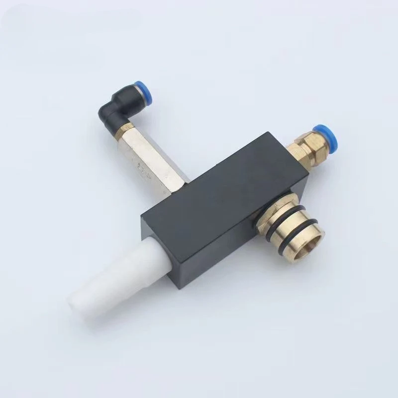 sMaster Powder Injector IG01 Powder Coating Pump Jet Injector With PTFE Insert Sleeve Venturi Tube