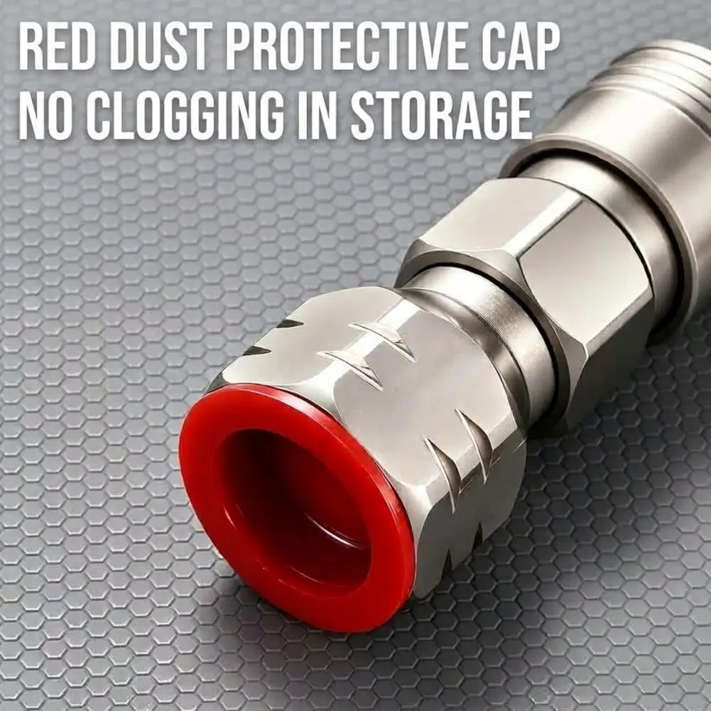 Paint Sprayer Nozzle Durable Metal Nozzle Paint Sprayer Quick-connect Nozzle Stainless Steel Uniform Atomization Spray