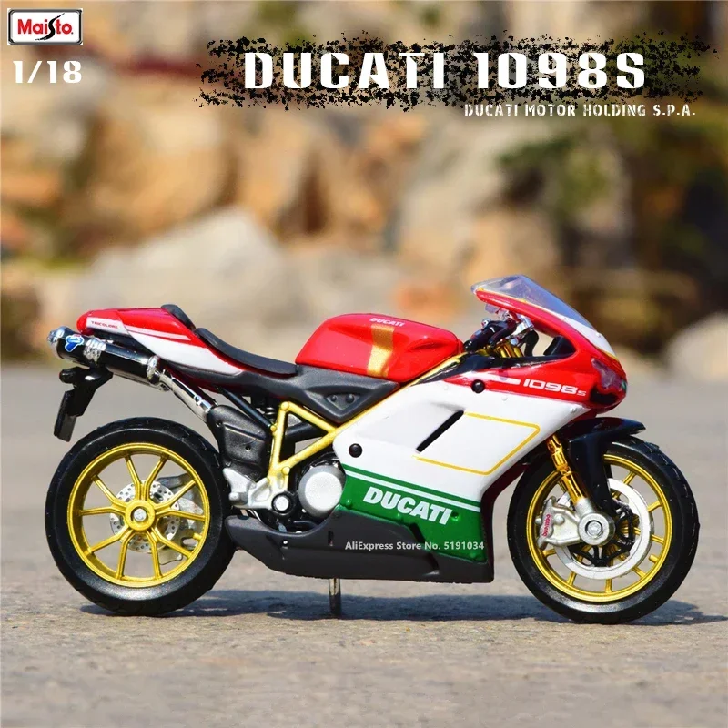 

Maisto 1:18 Ducati 1098S Panigale V4 Kawasaki мото автомобиль оригинальная авторизованная имитация сплава модель мотоцикла игрушечный автомобиль коллекционирование