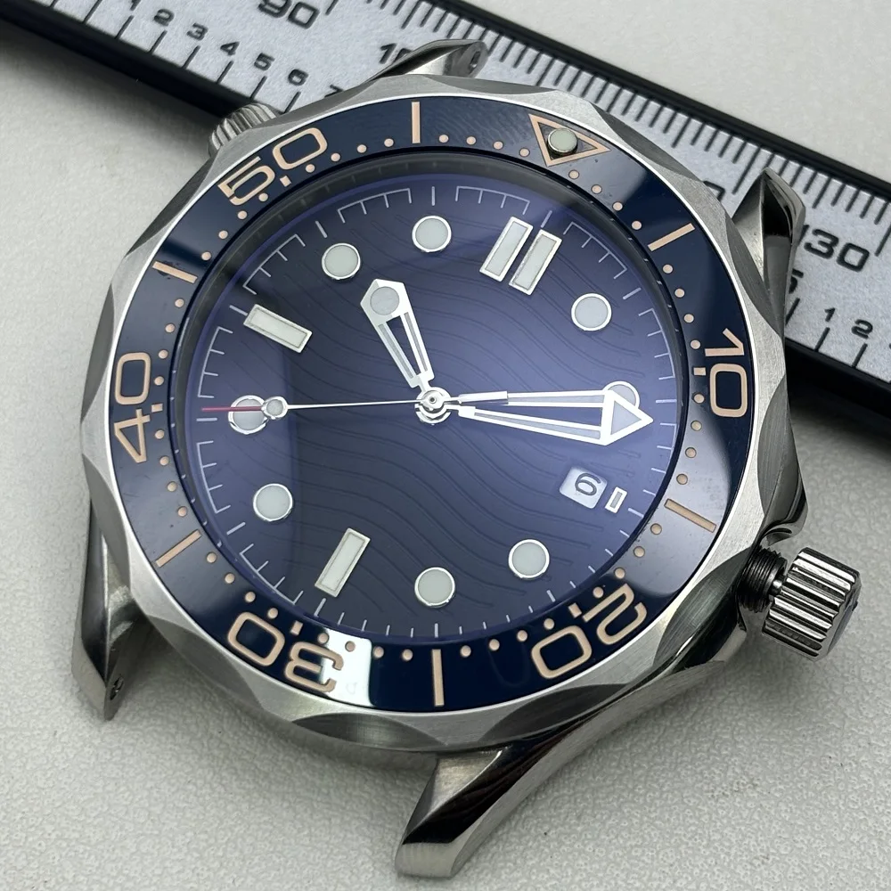 2025 NEW Men's Watch Miyota 8215/ST1612 Mechanical Watch Ceramic Bezel Black Dial - No Strap Included Suitable for 20MM Wide image 3