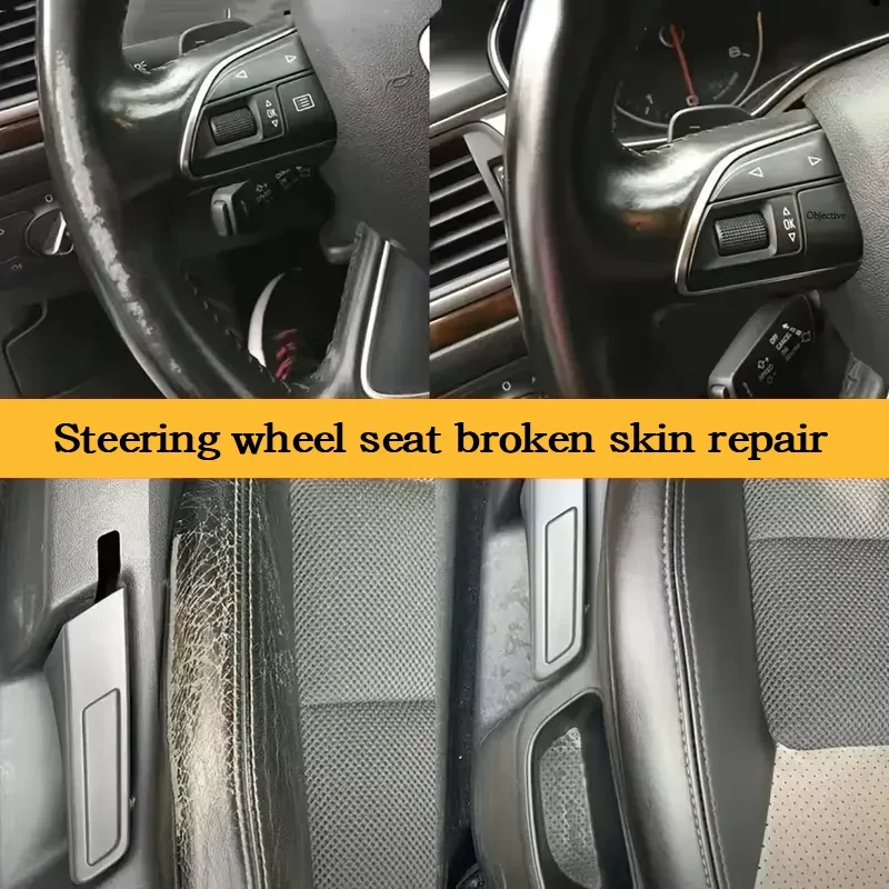 معجون ترميم ألوان عجلة القيادة - تركيبة راتنج ABS لتعزيز اللمعان والمتانة، محسن لللمسة النهائية اللامعة