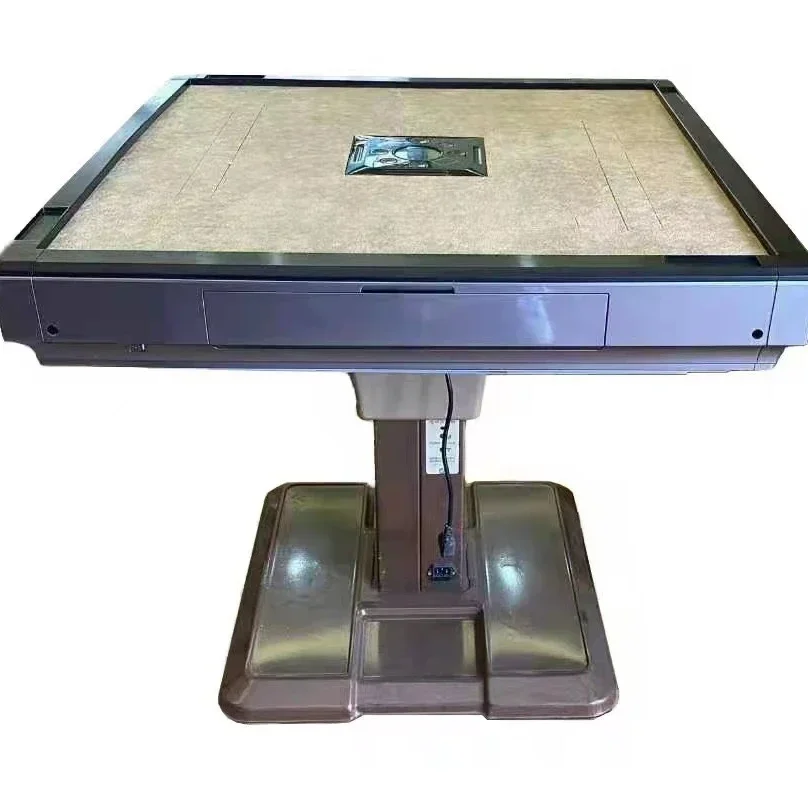 Electric Mahjong Table For Japanese Riichi , With 2 Sets Of Tiles, Automatic Folding Mahjong Machine