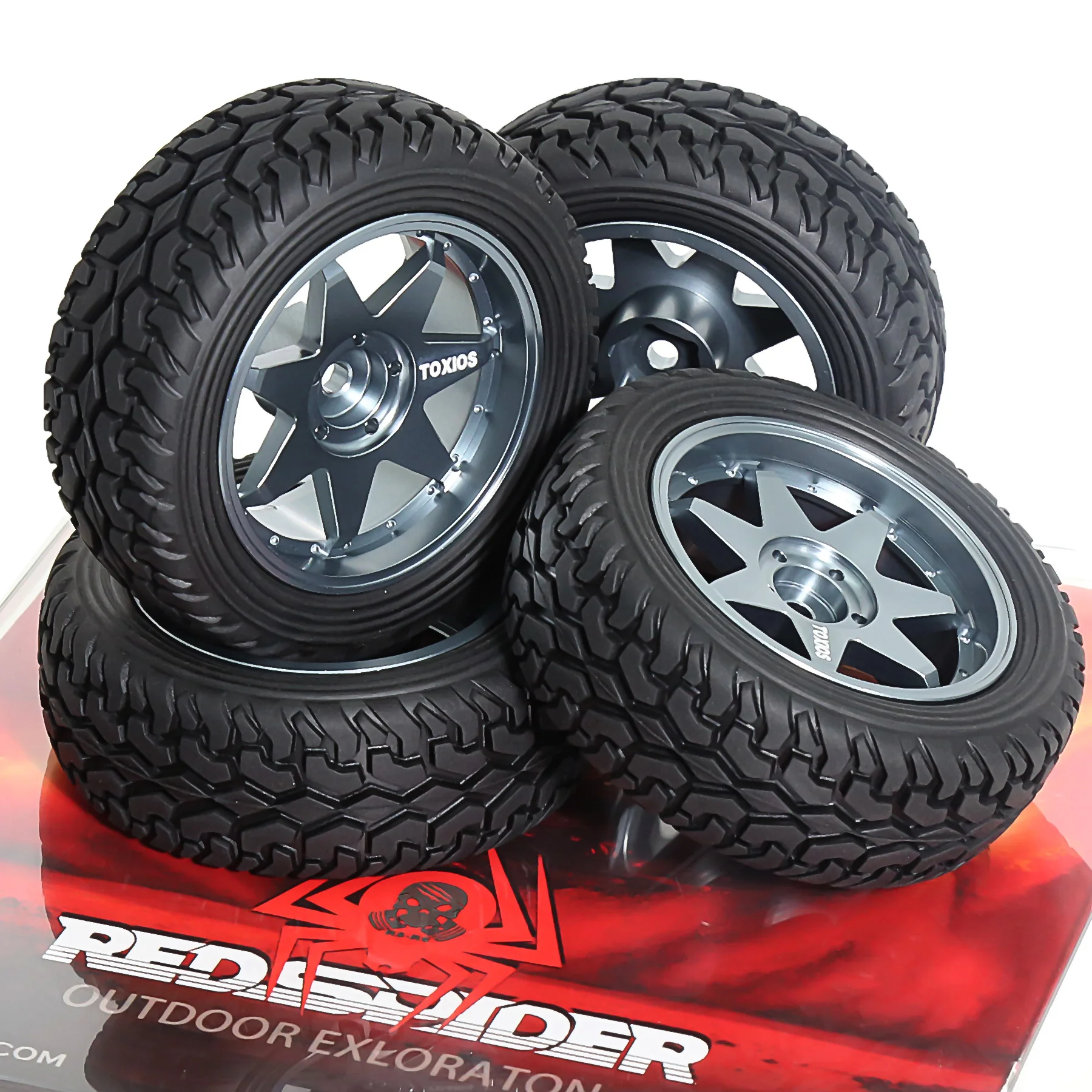 1/10 Off Road Wheels Drift Rims 75mm RC Tires for Rc Car Off-Road Drift Rock For HSP HPI 1:10 RC Racing Car Accessories