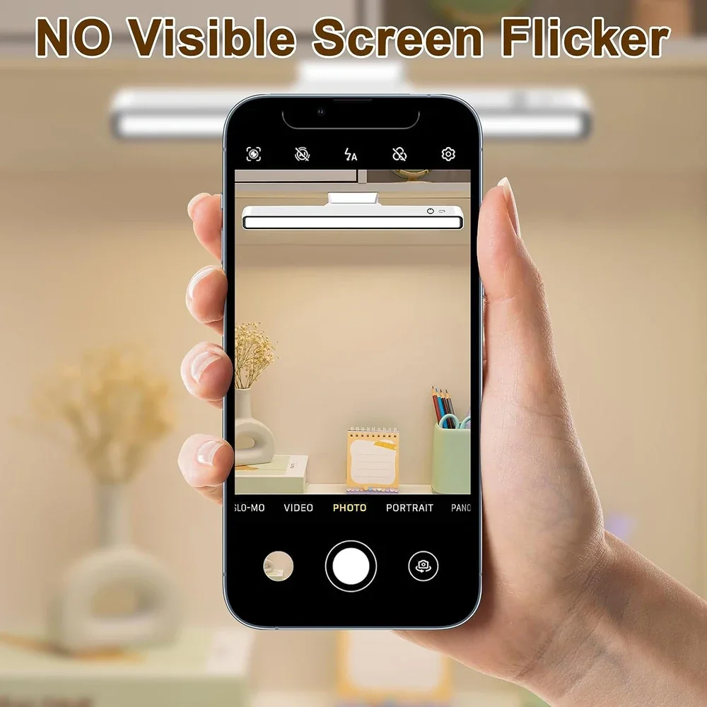 مصباح مكتبي ليد مغناطيسي قابل لإعادة الشحن قابل للإضاءة ، تحت الخزانة ، USB ، القراءة ، المكياج ، الدراسة ، المطبخ