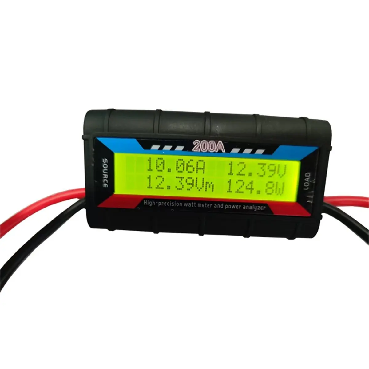 

MALL RC Power Analyzer for Solar Panels Wind Turbines System 200A Aircraft Power Meter Tester with Photovoltaic Connector