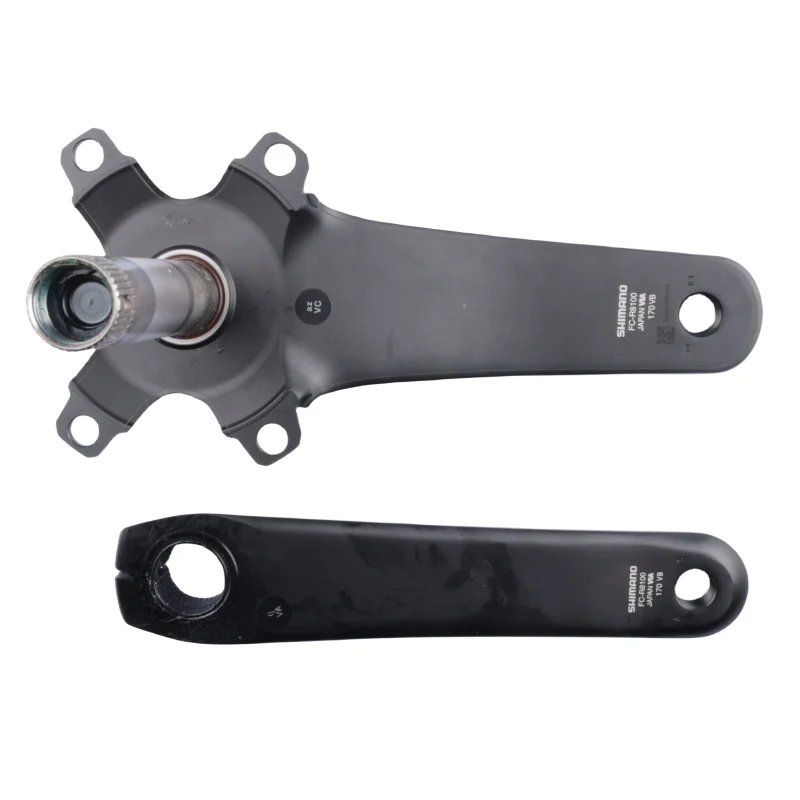 Shimano-自転車クランク,ボトムアーム,右側,165mm, 170mm, 172.5mm