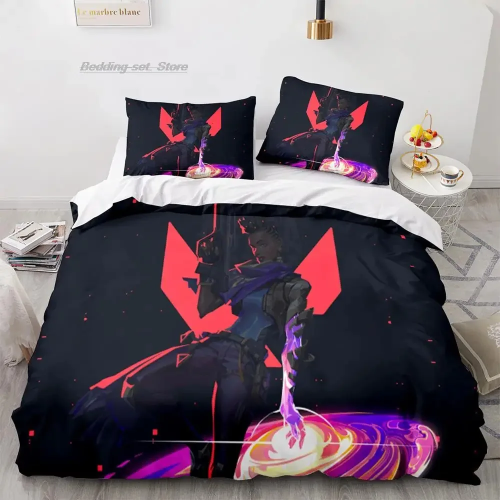 FOTO 5 - Gaming Valorant Bedding Set