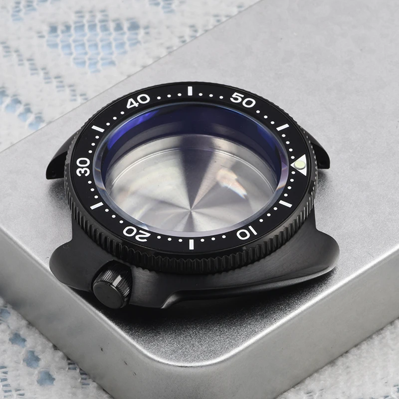 

HEIMDALLR Turtle 6105 Steel Diving Watch Case Fit Seiko mod for NH36 NH35 Automatic Movement 200m Waterproof Case