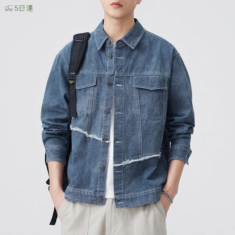 

OKONKWO Moleskin Heavyweight P44 Navy Combat Suit P-44 Workwear Jacket Outdoor Hiking Trekking Travel Coat Tooling Cargo Shirt