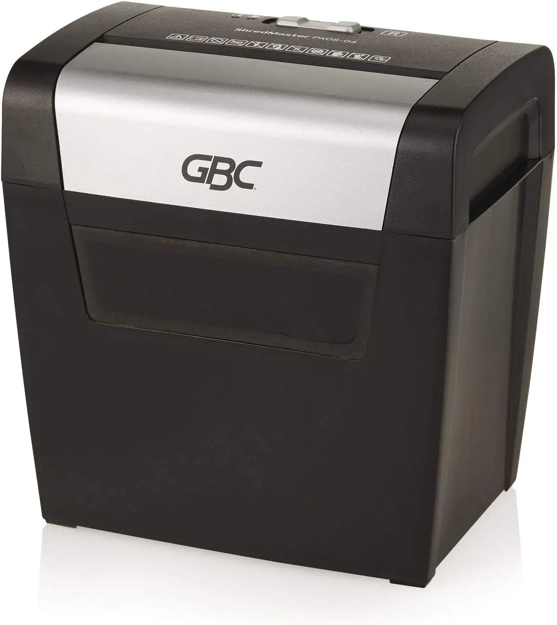 Cross-Cut Shredder for Small Home Office, 8-Sheet Capacity