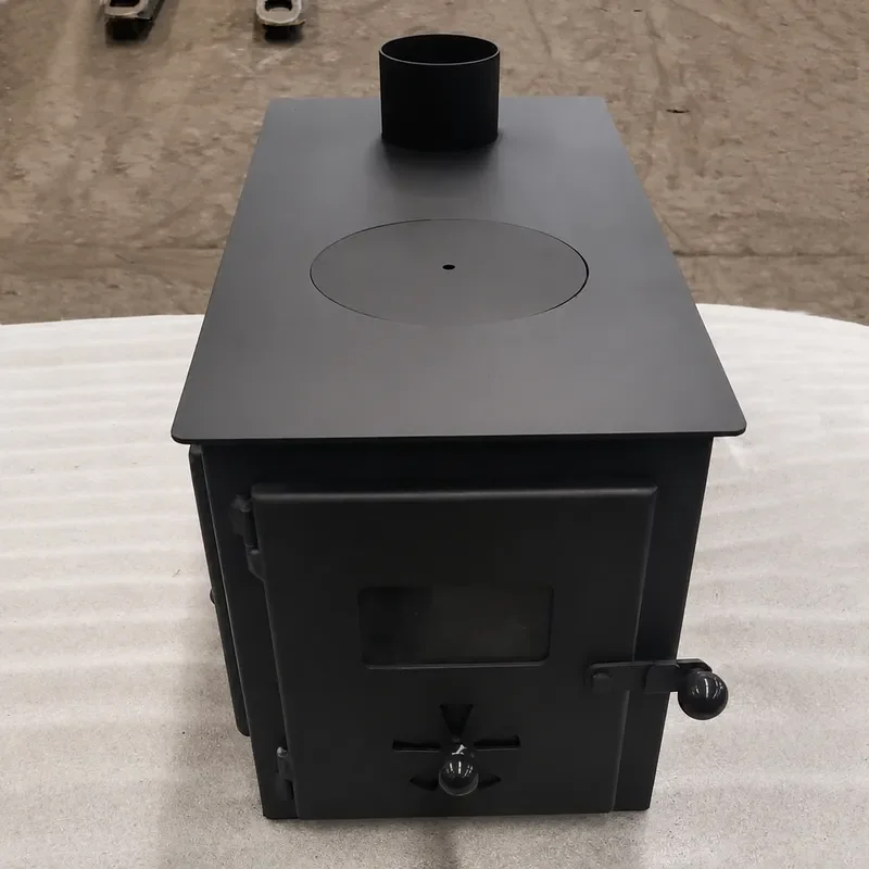 Portable Outdoor Camping Heater Tent Stove Wood Burning Fireplace for Hiking Hunting Survival Heating Direct Heat Source