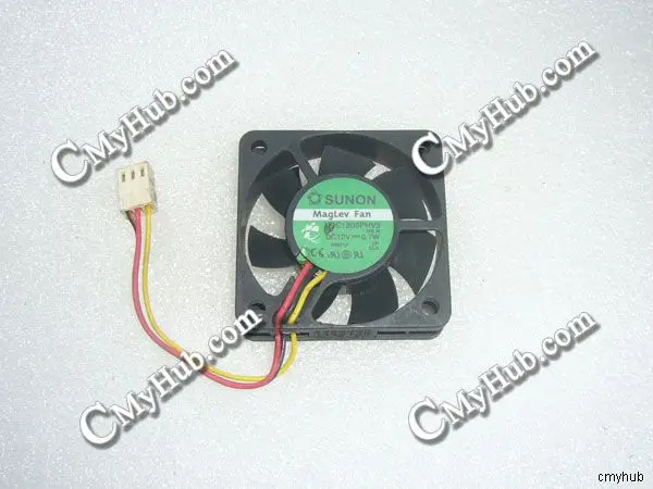 For SUNON KDE1205PHV3 MS.M DC12V 0.7W 5015 5CM 50MM 50X50X15MM 3pin Cooling Fan KDE1205PHV3 MS.M