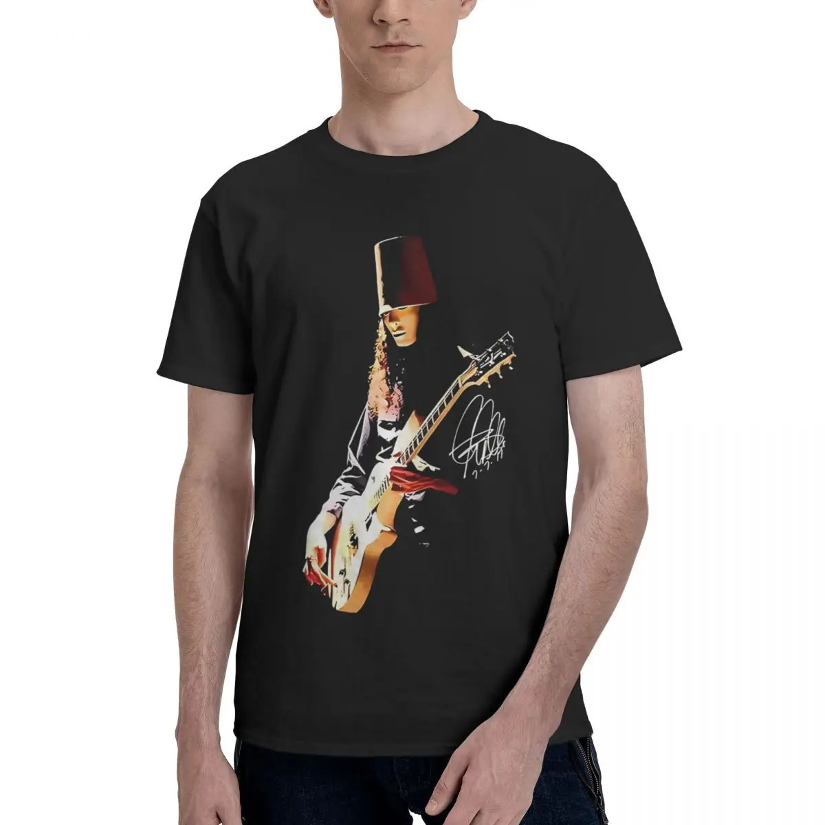 

Buckethead American Musician Guitarist 100% Cotton Casual Breathable Confortable Tshirt Funny T-Shirt For Men Graphic Tee