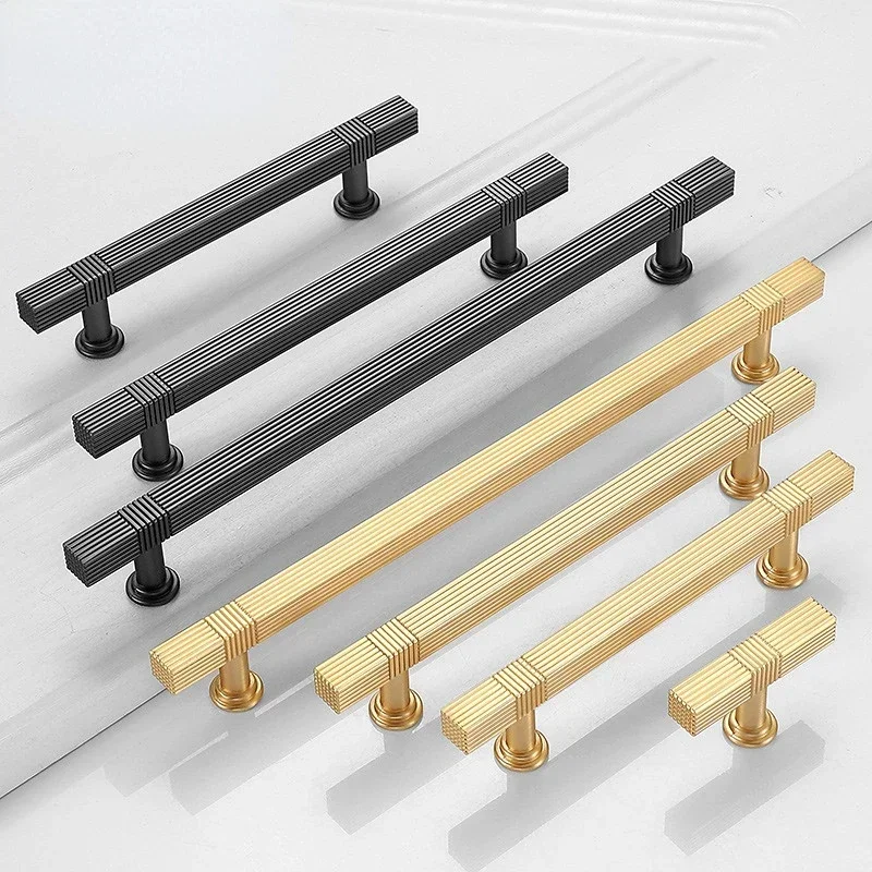 New Modern Art Design Cabinet Door Handle Gray Gold Nordic Personality Creative Wardrobe Drawer Knob Furniture Handle