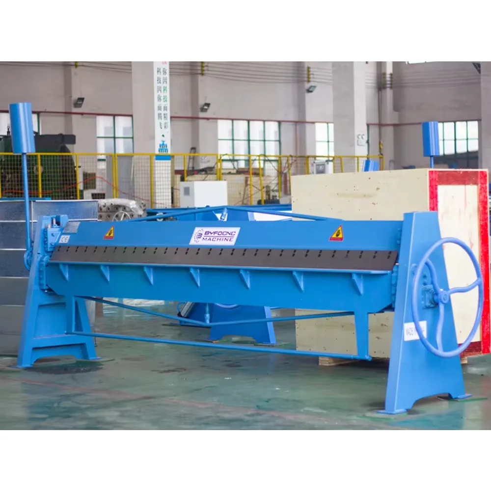 

Manual Sheet Metal Bending Machine - Heavy Duty Steel Bender and Folding Equipment