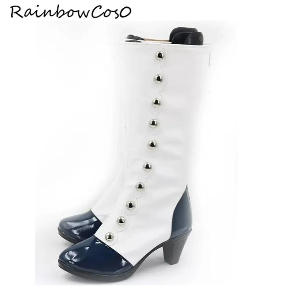 Ciel Phantomhive Black Butler Cosplay Shoes Boots Game Anime Party Halloween Chritmas RainbowCos0W3888