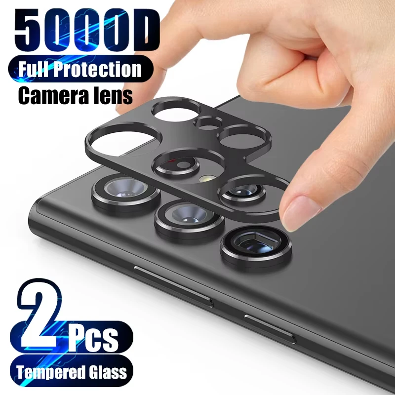 

1-2pcs 9H Camera Tempered Glass Protector For Samsung S26 Ultra S25 S24 S23 Plus S22 S21 S20 FE Back Lens Film For Galaxy S26U