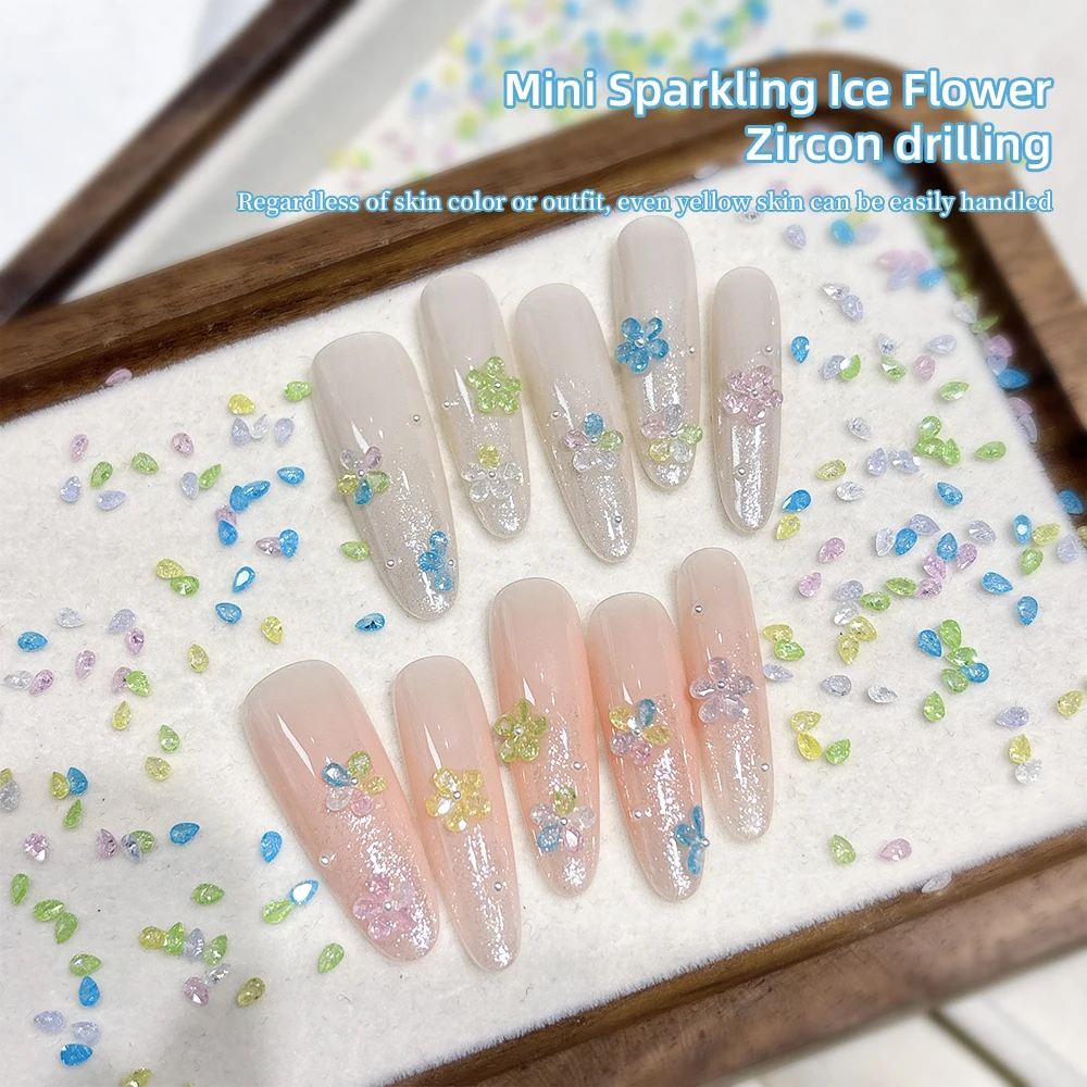 KANIU 50/100PCS MIX 3D Mini Ma - Nail Art Wates reseña y precio