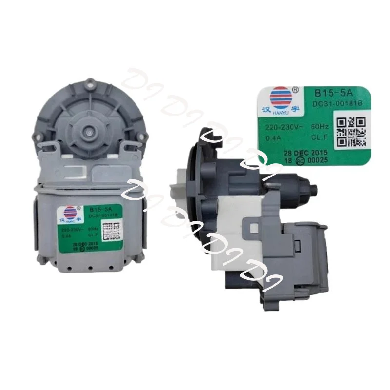 New For Samsung Washing Machine Drain Pump Motor B15-5A 220V 60Hz DC31-00181B Washer Drainage Parts DD