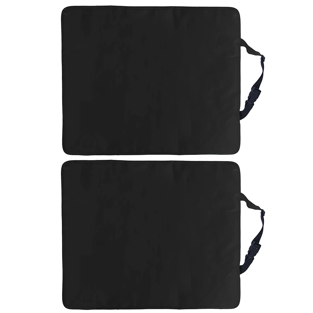 

2Pcs Vehicle Anti-Kick Pad Heavy-Duty Back Seat Protector Scratch-Resistant Car Seat Cover Easy Installation Long-Lasting