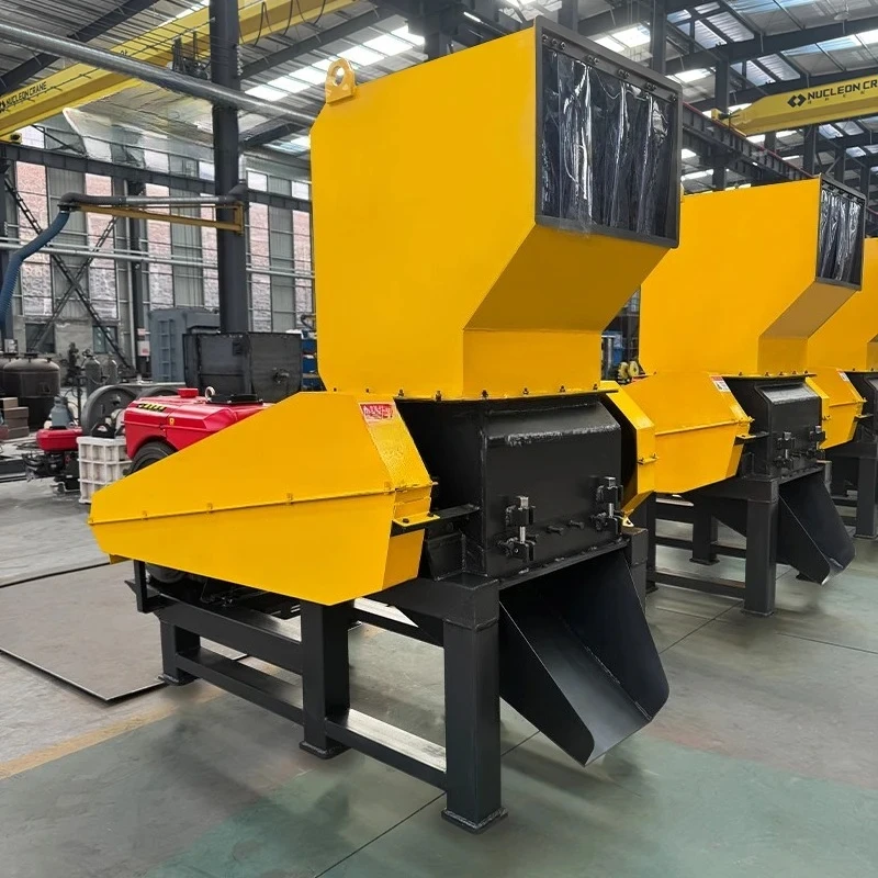

Small Waste Plastic PP PVC Film Pet Bottle Crusher Machine Plastic Crushing Grinding Shredder Washing Recycling