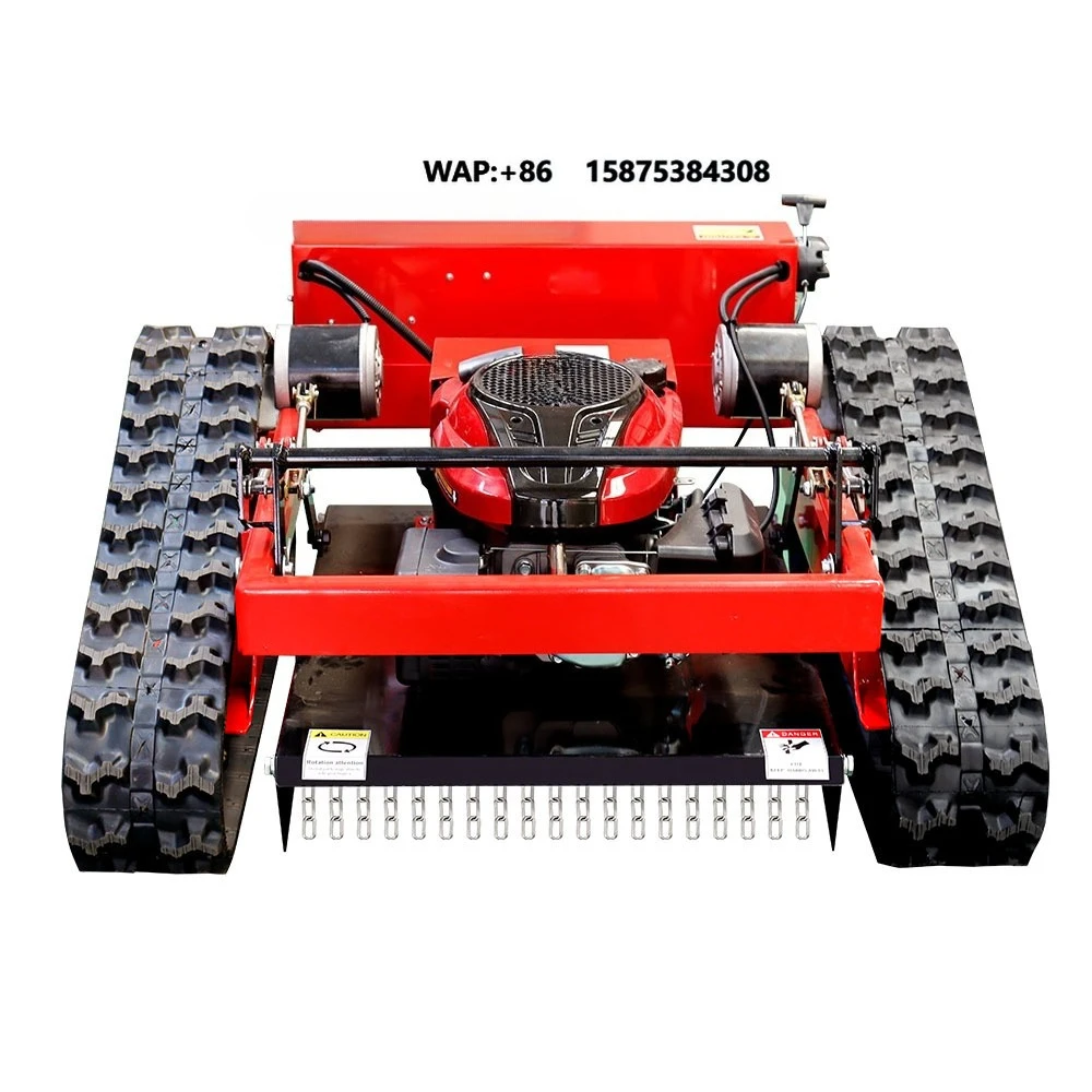 Mini Lawn Mower HT550 Remote Control Cute Lawn Mower 550mm Cutting Width zero Turn Mower Lawnmower Grass Trimmer