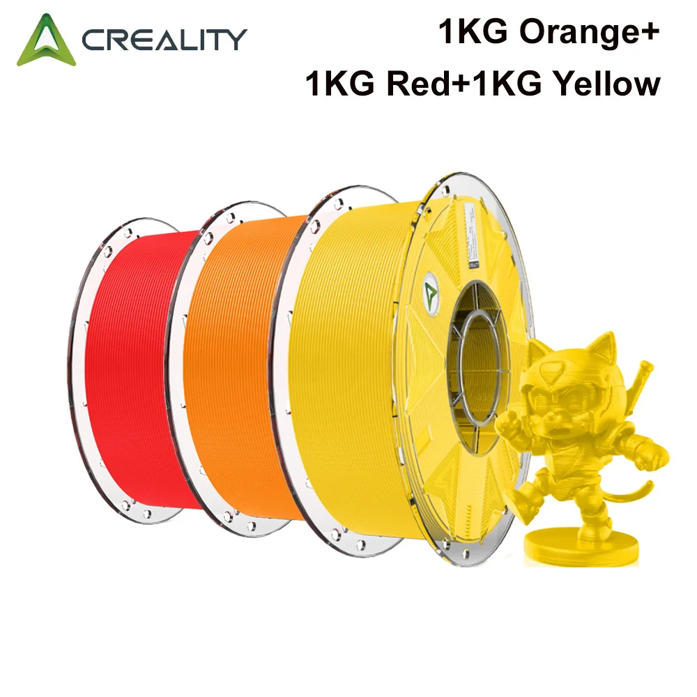

3 шт./компл. Creality Hyper PLA RFID-нить 1,75 мм 1 кг высокоскоростная печать цветные RFID-метки 3D-нить для K2 Plus Combo
