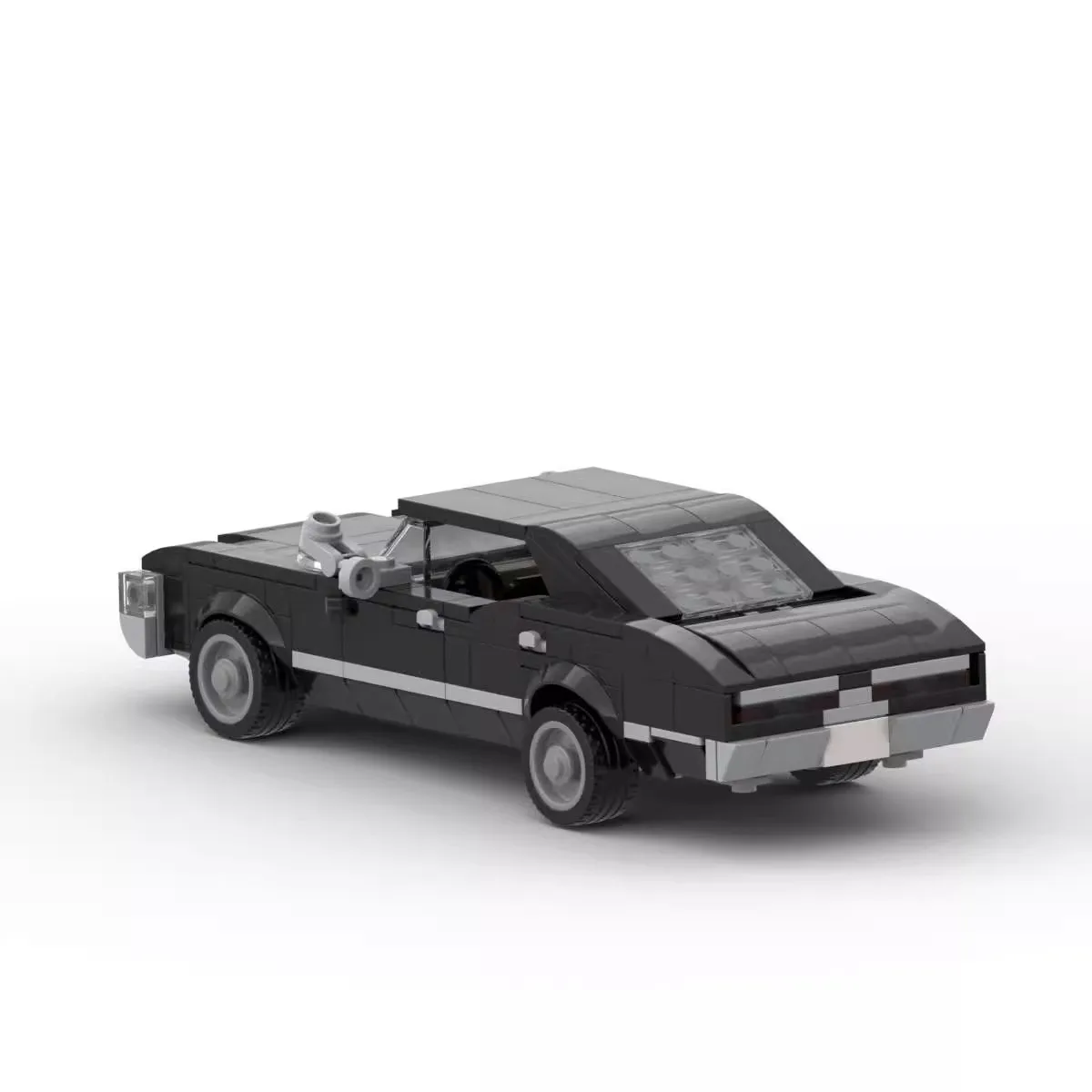 MOC-Técnicos Blocos De Construção De Carros, Speed Champions Veículos, Brinquedos De Presente De Natal, Filme Sobrenatural 1967 Chevrolet Impala