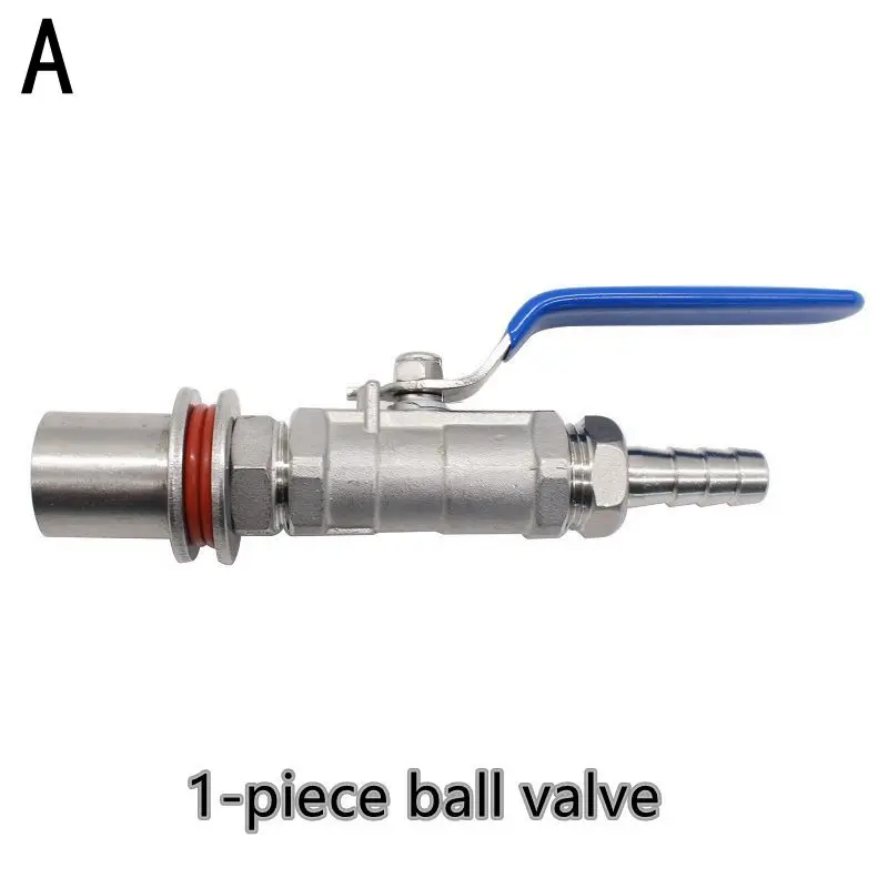 Weldless Bulkhead Keg Convert Kit Stainless Steel 304 1-piece 1/2