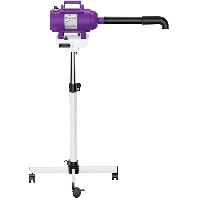 

Подставка для сушки собак, сушилка для домашних животных с регулируемой скоростью воздуха и нагревом мощностью 4,3 л.с., высокоскоростная сушилка для ухода за собаками, пушистая сушка