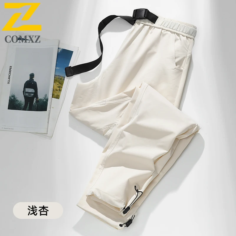 EiAO للجنسين السراويل البضائع الربيع الخريف تجريب سريعة الجافة مقاومة للماء يندبروف المشي لمسافات طويلة الجري في الهواء الطلق بنطال رياضي غير رسمي #5