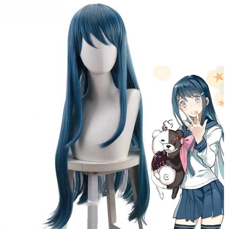 

Danganronpa - Uenoda Hae And Maiharu Sayaka Cosplay Wig - 80cm Long Straight Wig - High Temperature Fiber
