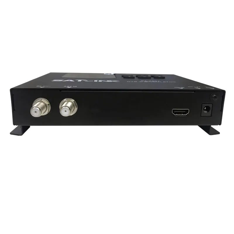 Original Satlink St-7001 Modulator Convert Signal To Dvb-c Rf Out Converts Source To A Dvb-c Channel