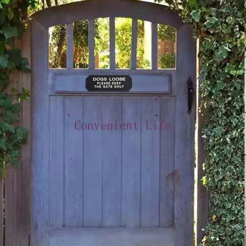 L1EE لافتة بوابة فضفاضة للكلاب لافتة للنظر للمنزل والحديقة، مصنوعة من مواد سيليكون مرنة مع تصميمات سهلة التركيب #1