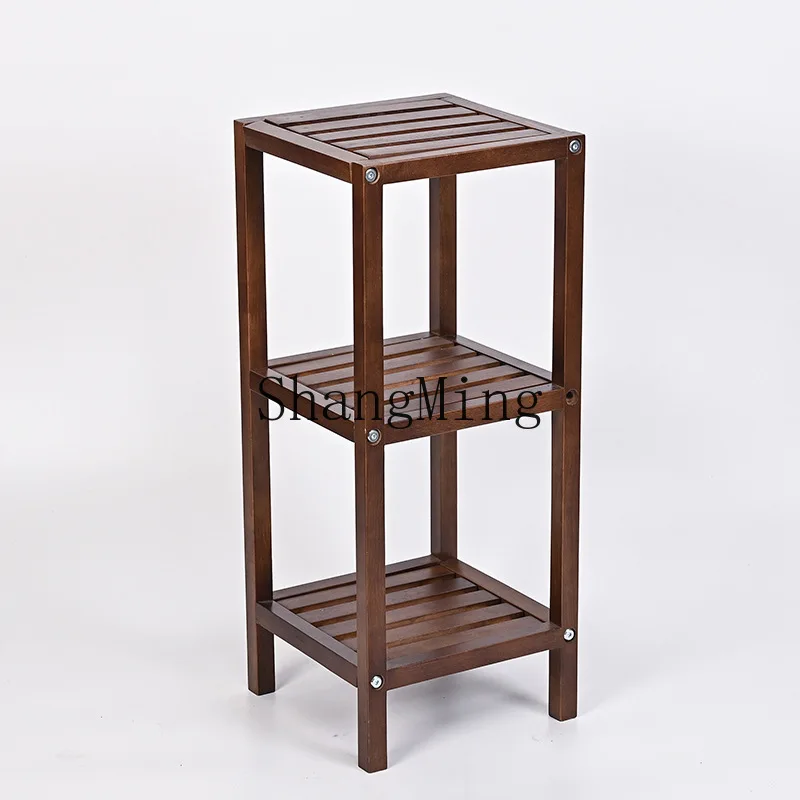 

CL Household Detachable Three-Layer Floor Storage Rack Balcony Living Radish Chlorophytum Corner Flower Stand