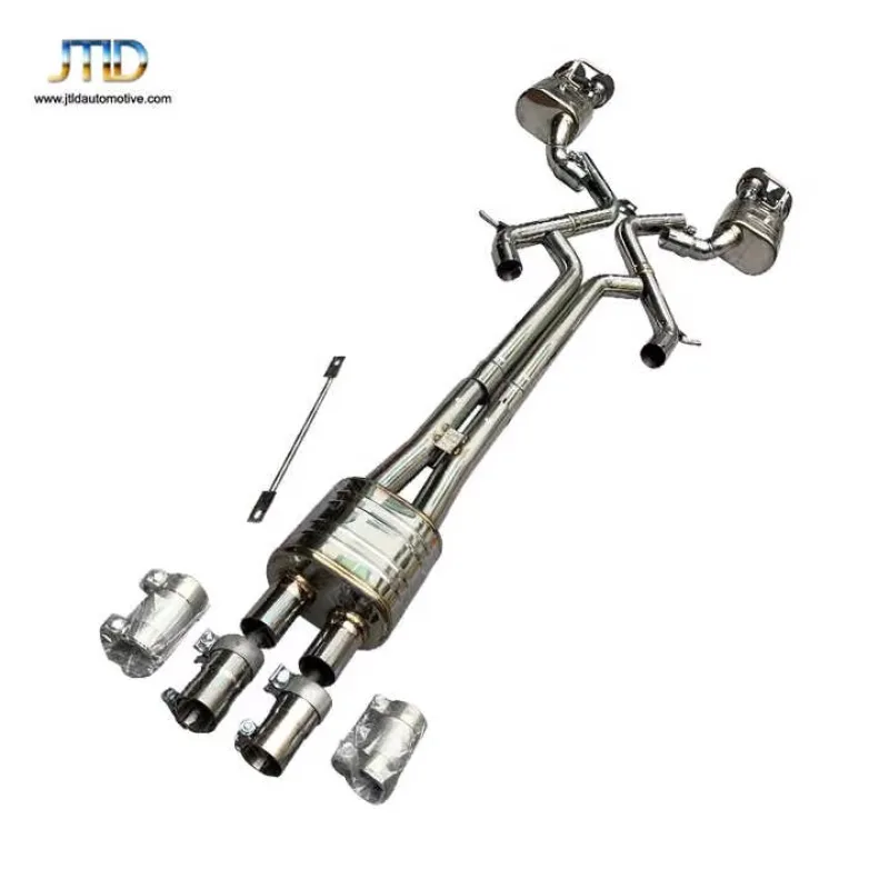 JTLD Prestaties 304SS Rvs Turbo Catback Uitlaat Voor Porsche Panamera 3.6 4.8 970.1 2014-2016 3.0L