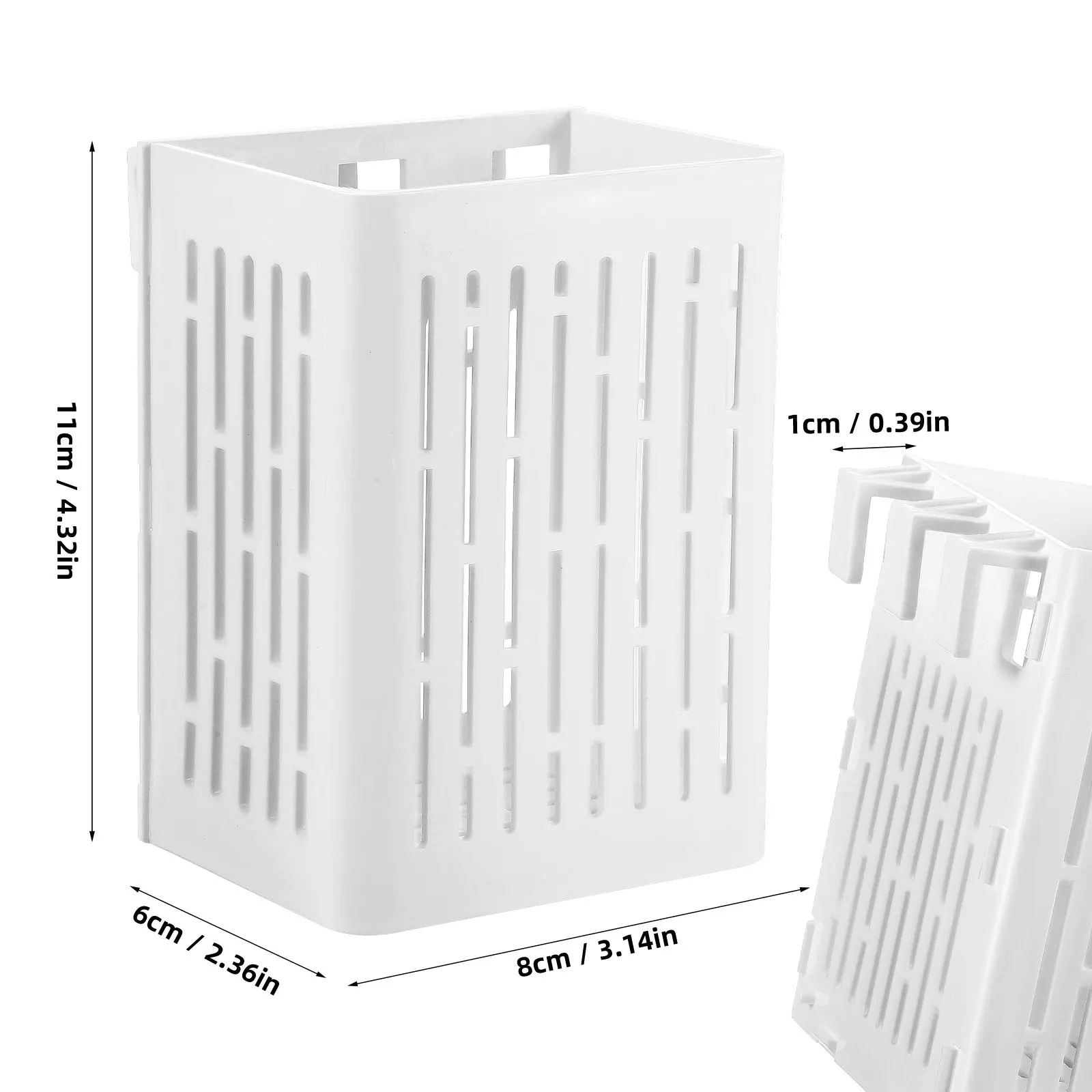 2pcs Hanging Aquarium Plant Basket for Live Aquatic Plants – Fish Tank Planter Cup Holder Accessory