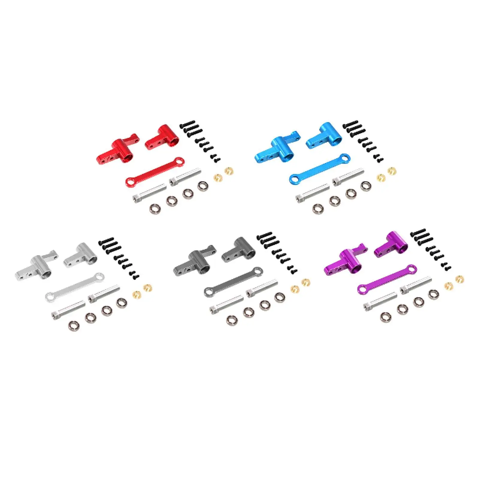 ชุดขับเคลื่อนพวงมาลัยโลหะ อะไหล่อัพเกรดโลหะพร้อมลูกปืน อัพเกรดรถ RC