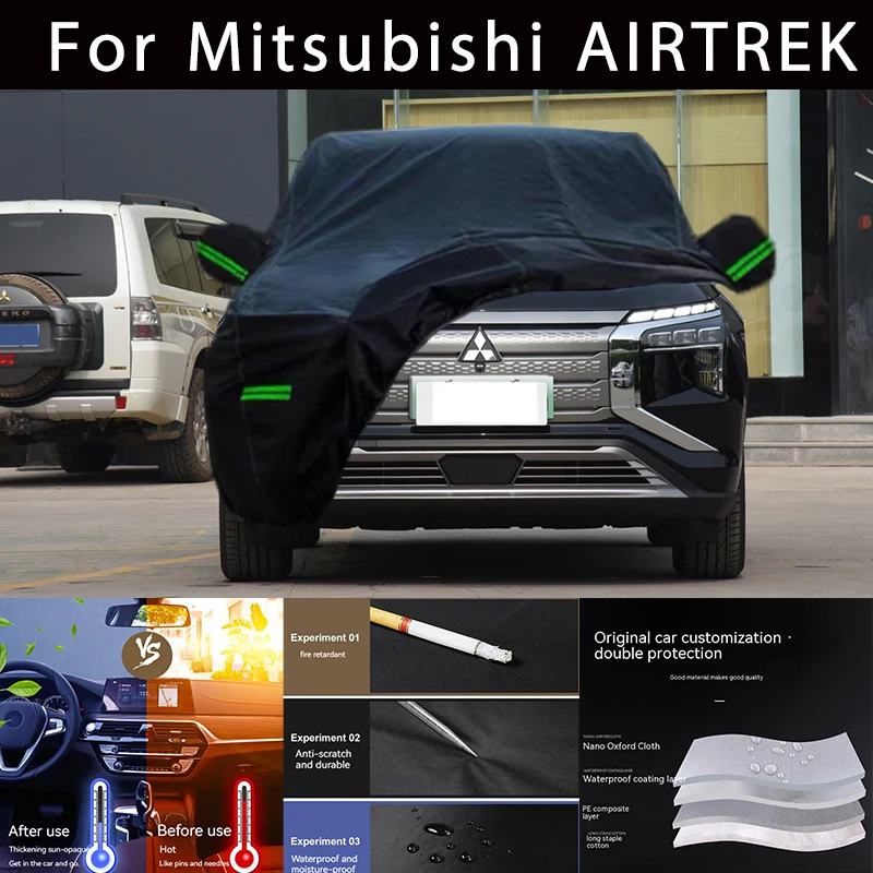 For Mitsubishi AIRTREK  Outdoor Protection Full Car Covers Snow Cover Sunshade Waterproof Dustproof Exterior Car accessories