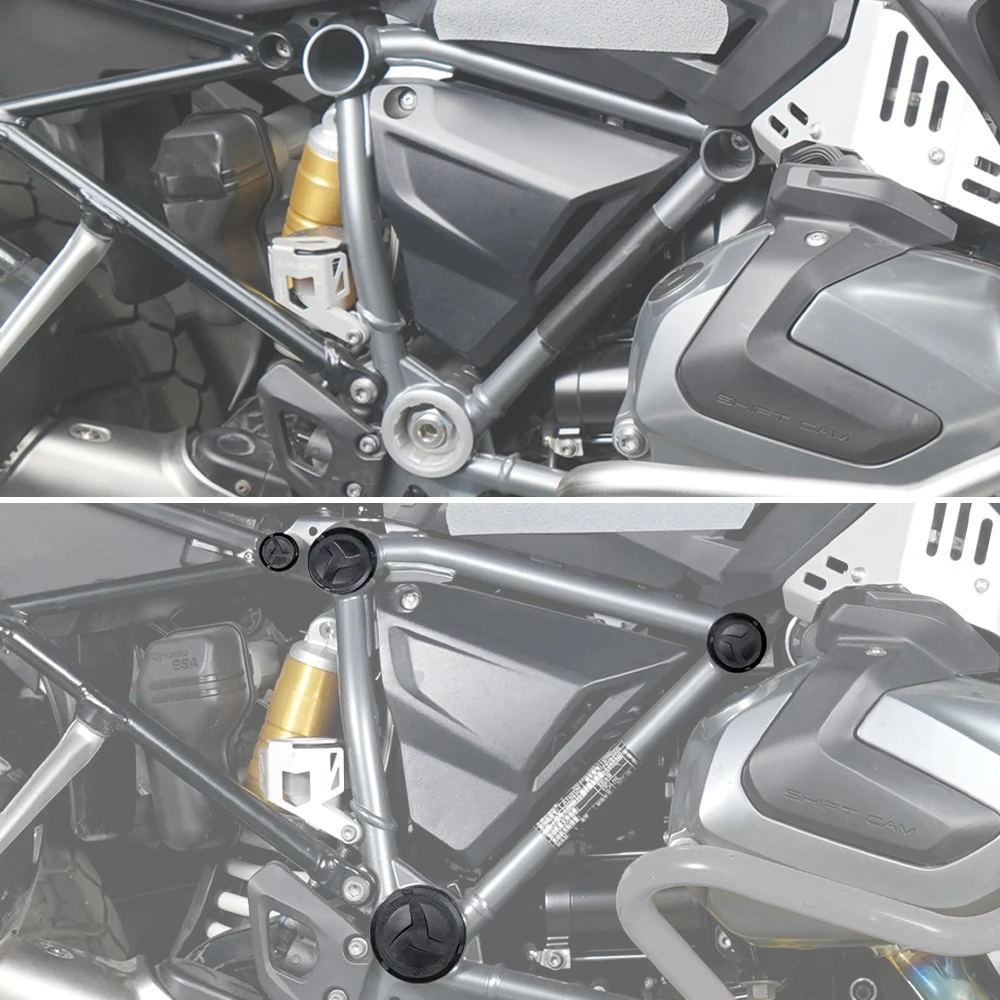 Motorcycle Frame Hole Covers Frame Holes Plugs for BMW R1250GS/Adventure R1200GS LC/Adventure R1250GSA R1200GSA R1250 R1200 GS 