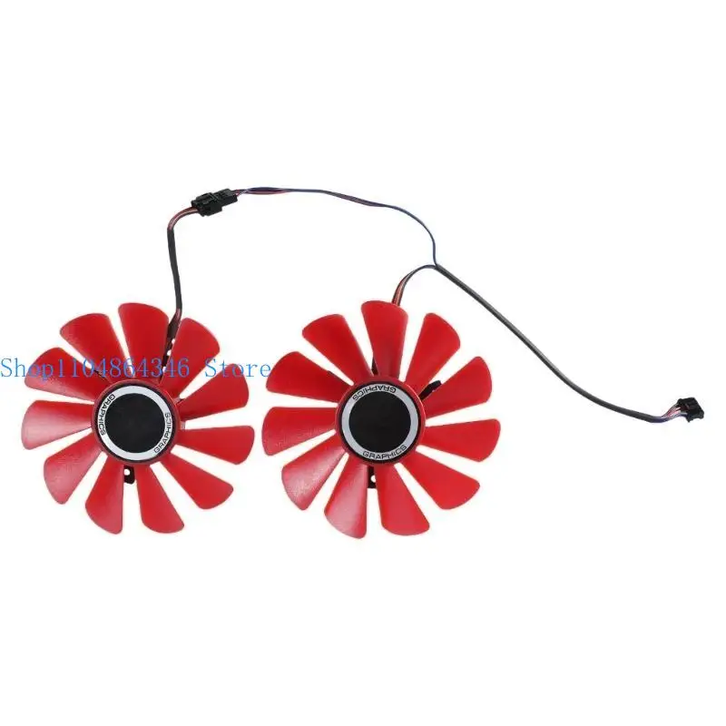 

5asd 2PCS PC Cooling Fan With PWM Control And LED Lighting 4Pin Connection FDC10U12S9C For Computer Enthusiasts