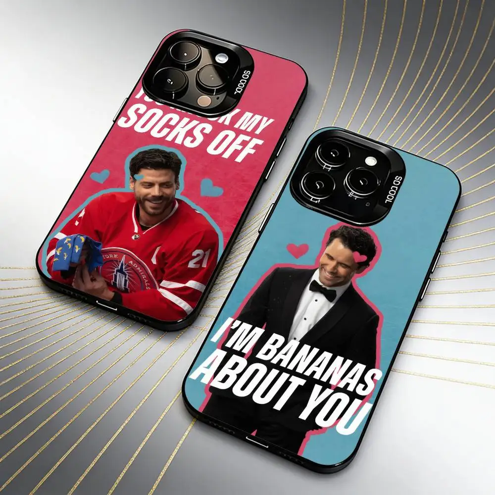 

SKIP Scott And Kip H-Heated R-Rivaly Phone Case For iPhone 16 17 15 14 12 13 Pro Max Black Candy Matte Shockproof Cover