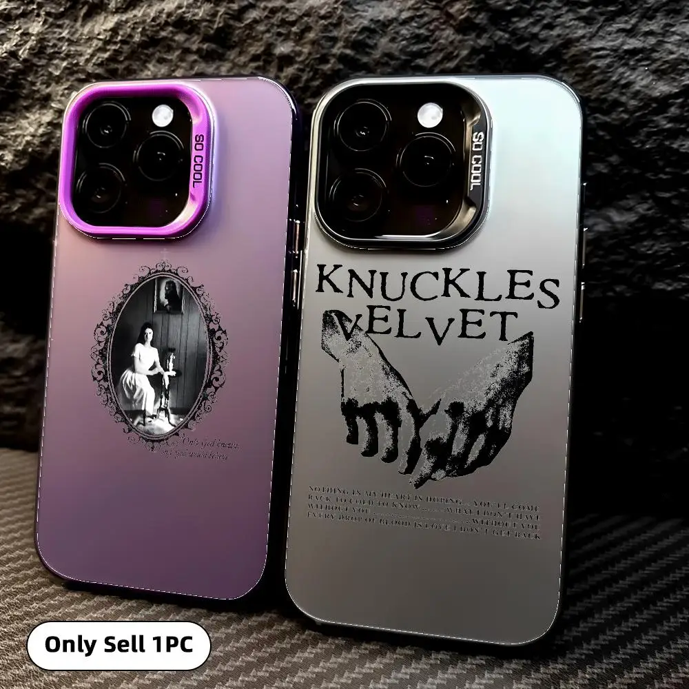 Singer E-Ethel Cain Phone Case Colorful Matte Laser Aurora Phone Case For IPhone 18 17 16 15 14 13 12 11 Pro Max Air