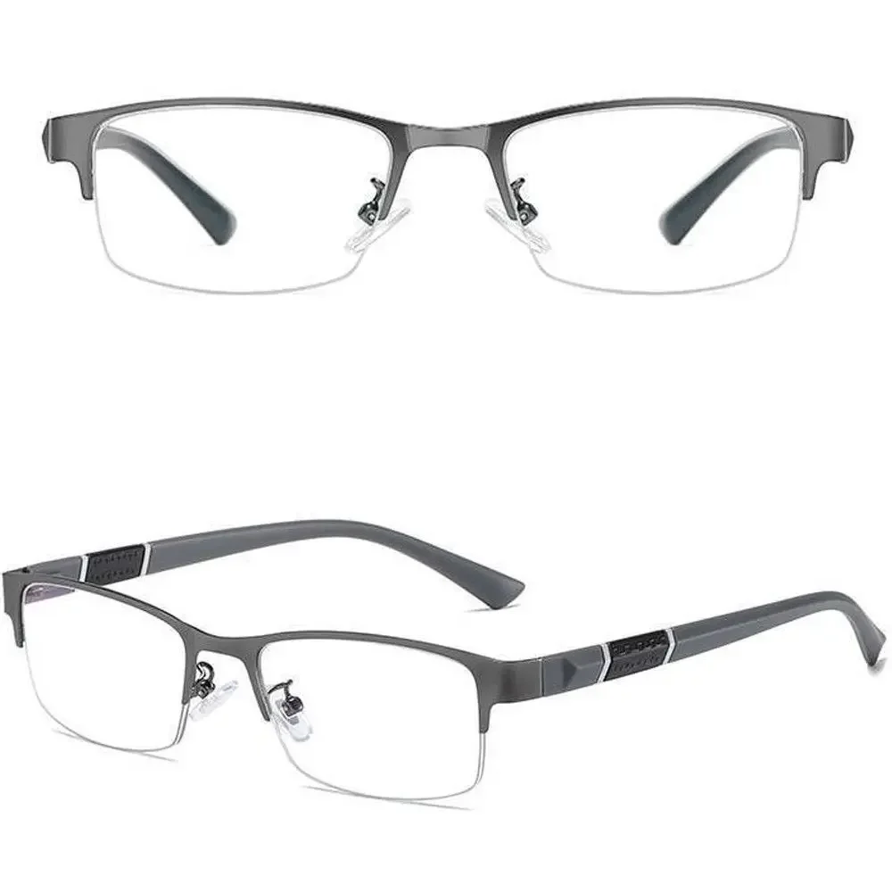 Metall Anti-Blaulicht Lesebrille weitsichtige Brillen Männer Business Brillen Dioptrien 0 1,0 1,5 2,0 2,5 3,0 3,5 4,0 – Detail 12