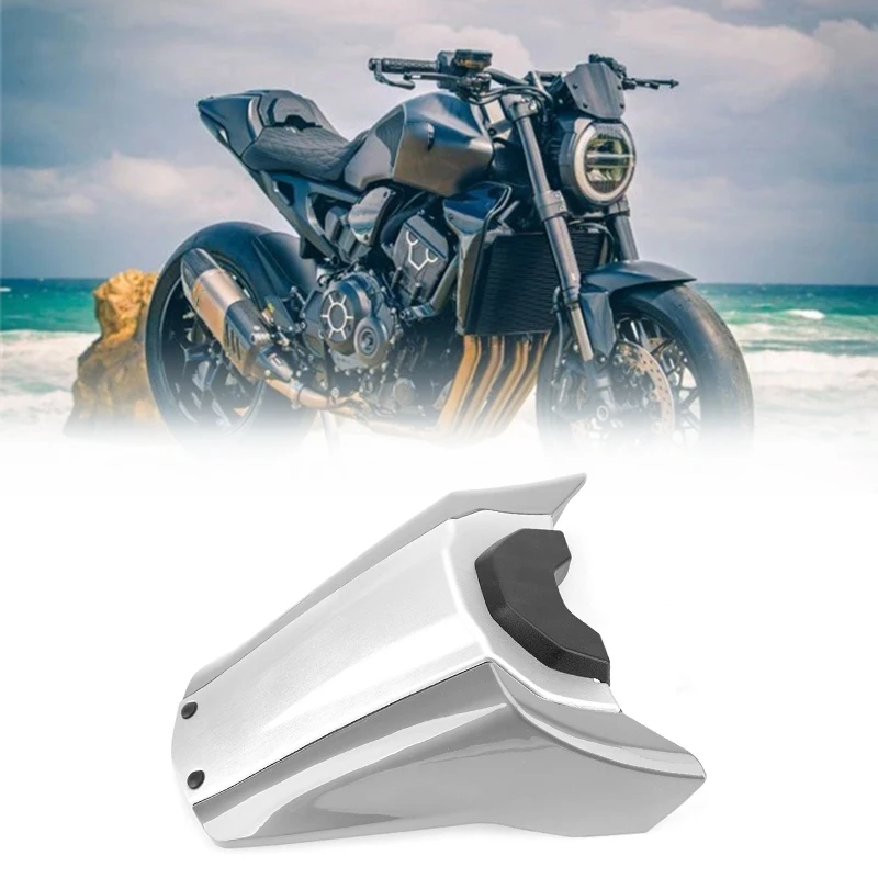 

Motorcycle Rear Seat Passenger Cover Cowl Fairing For Honda CB1000R 2019-2021 Gray-Silver