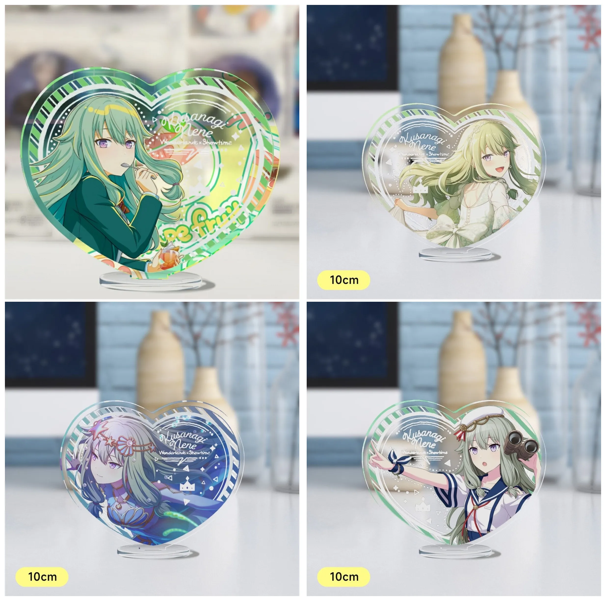جديد أنيمي مشروع Sekai Kusanagi Nene Kawaii الدائمة تأثيري الشكل الاكريليك حامل نموذج مكتب عرض ديكور لعبة هدية عيد ميلاد